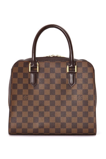 【LOUIS VUITTON】ダミエ トリアナハンドバッグ N51155 (カラー 