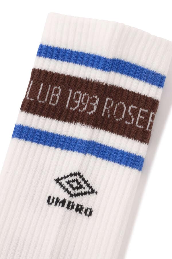 【先行予約 8月下旬-9月上旬入荷予定】UMBRO×ROSE BUD <ROSE BUD限定>ソックス