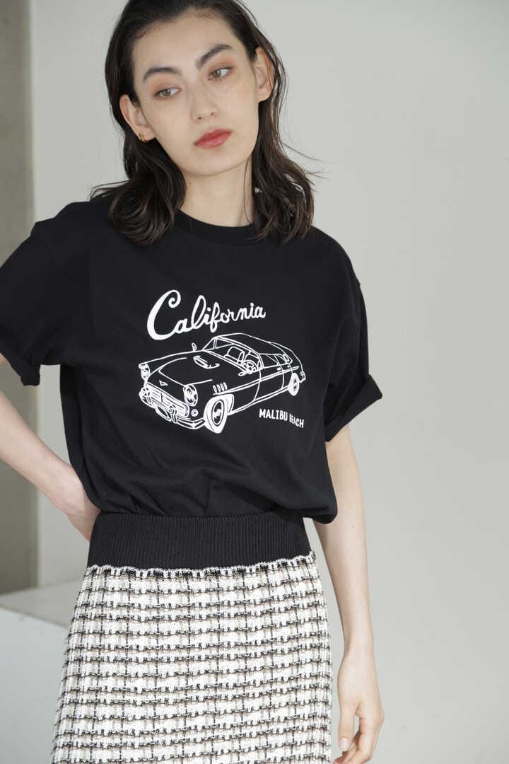 車Ｔシャツ（6042113010） | ROSE BUD ( ローズバッド