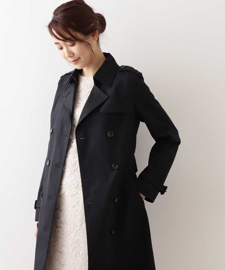 ベーシックトレンチ アウター サンエービーディーオンラインストア Sanei Online Store