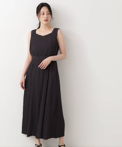 Petit Luxe ランダムプリーツワンピース ワンピース サンエービーディーオンラインストア Sanei Online Store