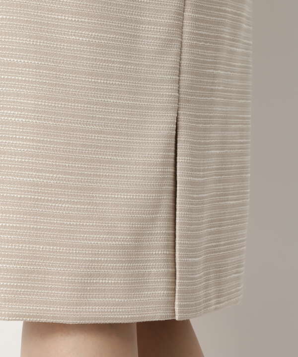 ラメボーダーツイードセットアップ ワンピース Natural Beauty Basic サンエービーディーオンラインストア Sanei Online Store