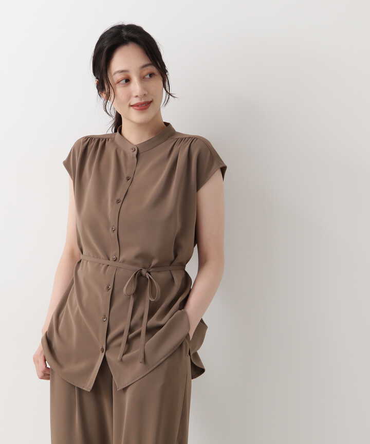 洗える フレンチスリーブチュニック Natural Beauty Basic ナチュラルビューティーベーシック 公式 通販mix Tokyo ミックスドットトウキョウ