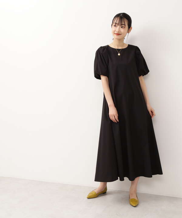 バルーンスリーブワンピース ワンピース サンエービーディーオンラインストア Sanei Online Store
