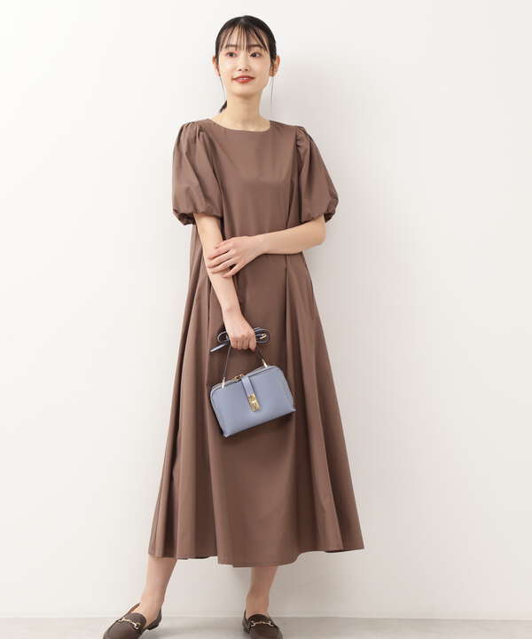 バルーンスリーブワンピース ワンピース サンエービーディーオンラインストア Sanei Online Store