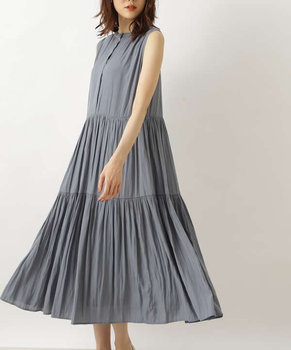 割繊デシンティアードワンピース Natural Beauty Basic ナチュラルビューティーベーシック 公式 通販mix Tokyo ミックスドットトウキョウ