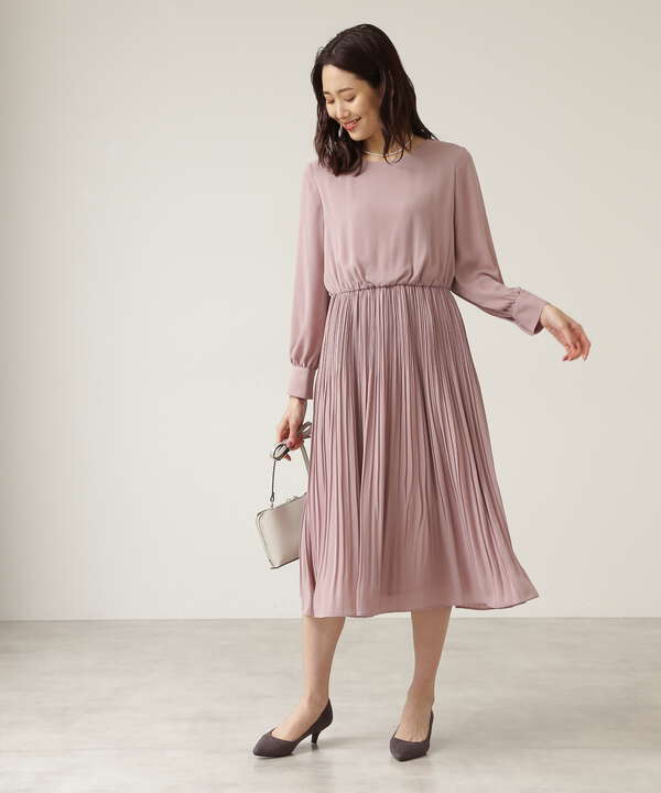 プリーツワンピース ワンピース サンエービーディーオンラインストア Sanei Online Store