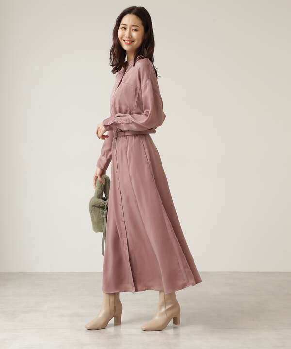 Petit Luxe フォルムシャツワンピース ワンピース サンエービーディーオンラインストア Sanei Online Store Petit Luxe フォルムシャツワンピース ワンピース サンエービーディーオンラインストア Sanei Online Store