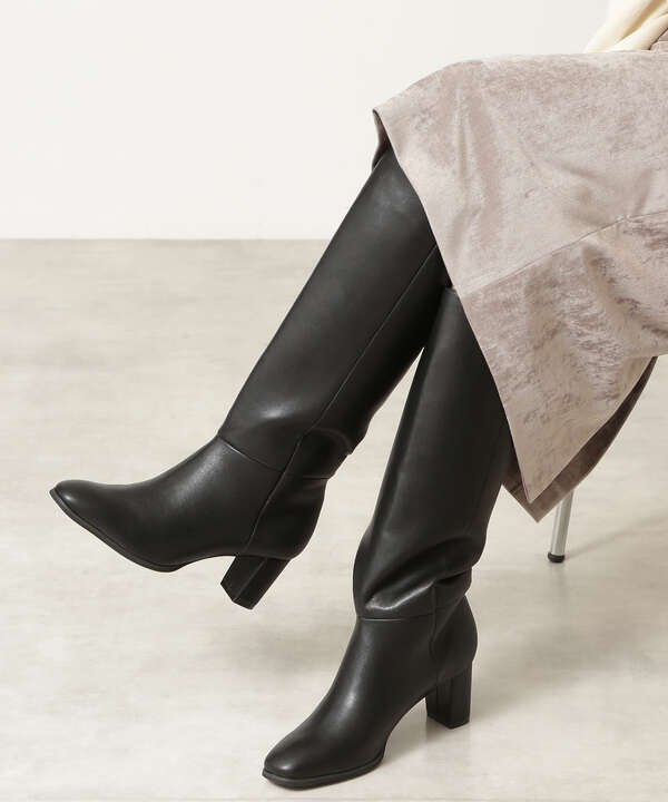 先行予約9月下旬 10月上旬入荷予定 スムースルーズロングブーツ シューズ サンエービーディーオンラインストア Sanei Online Store