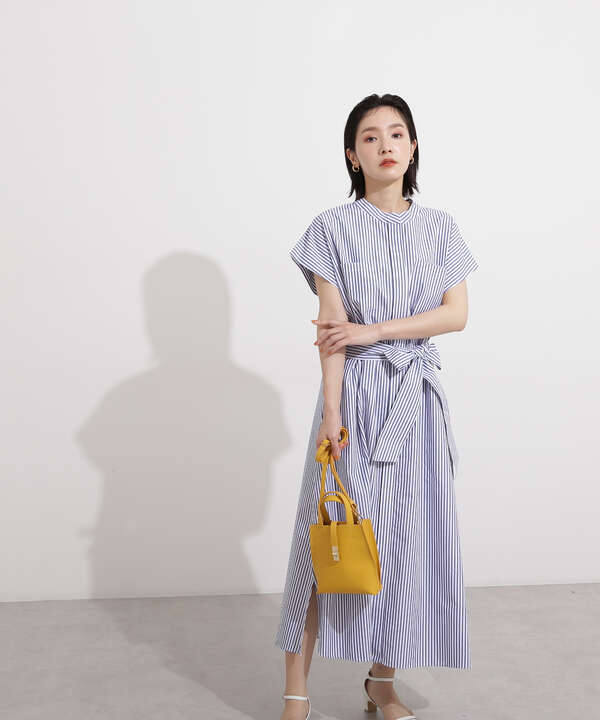 ウエストマークフォルムシャツワンピース ワンピース サンエービーディーオンラインストア Sanei Online Store