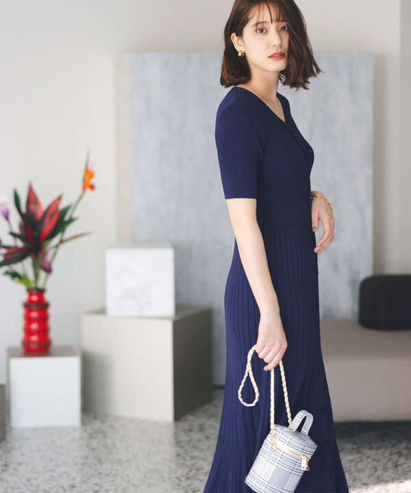 マーメイドニットワンピース ワンピース サンエービーディーオンラインストア Sanei Online Store