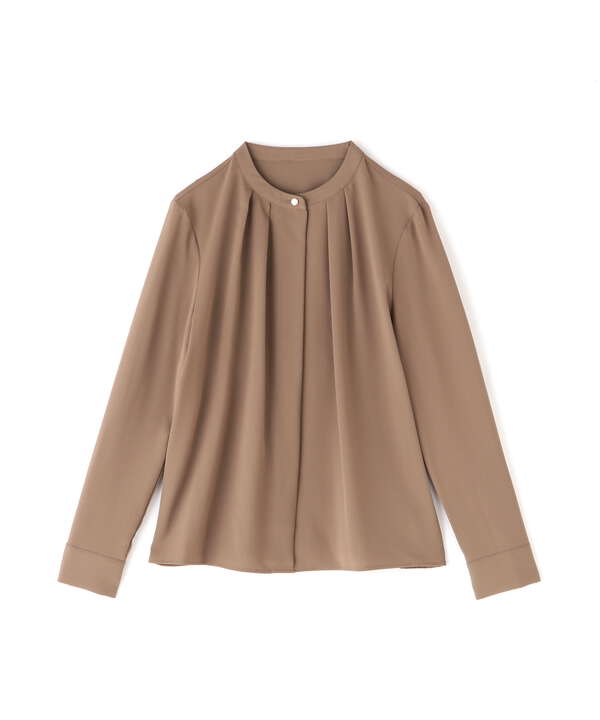 先行予約9月上旬 9月中旬入荷予定 フロントタックブラウス トップス サンエービーディーオンラインストア Sanei Online Store