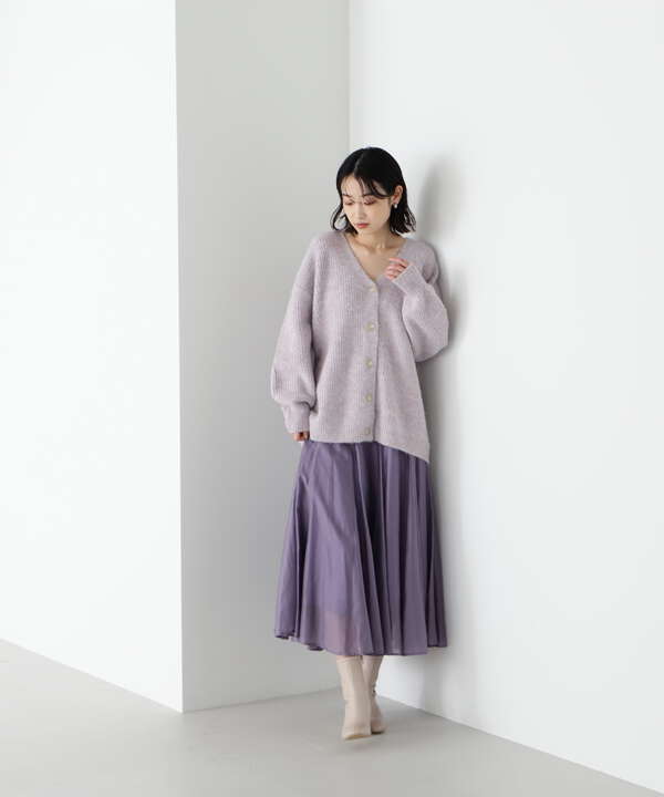シャイニーシアーボイルスカート