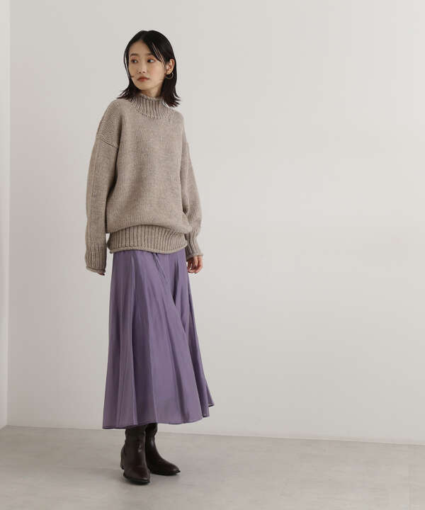 シャイニーシアーボイルスカート