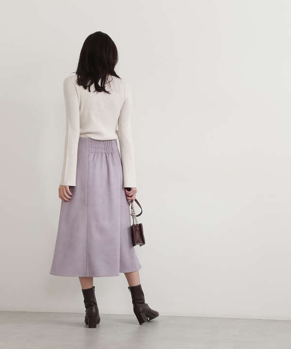 フェイクスエードフレアスカート Natural Beauty Basic ナチュラルビューティーベーシック 公式 通販 Mix Tokyo