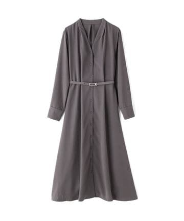 【先行予約10月上旬-10月中旬入荷予定】ドレープフレアワンピース