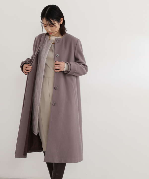 バックフレアロングコート（0172252002） | NATURAL BEAUTY BASIC 
