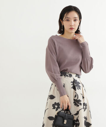 マトンスリーブニット