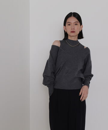 アメスリニットセットプルオーバー