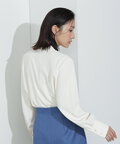 フロントタックフローブラウス