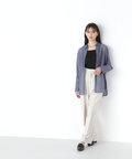 【VERY6月号掲載】ワイドカフスシアーシャツ