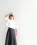 【Oggi6月号掲載】クロップドシャツ