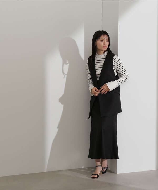 ウエストフラップマーメイドスカート