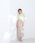 【Oggi5月号掲載】ワイドベルテッドナロースカート