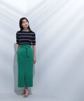【Oggi5月号掲載】ワイドベルテッドナロースカート