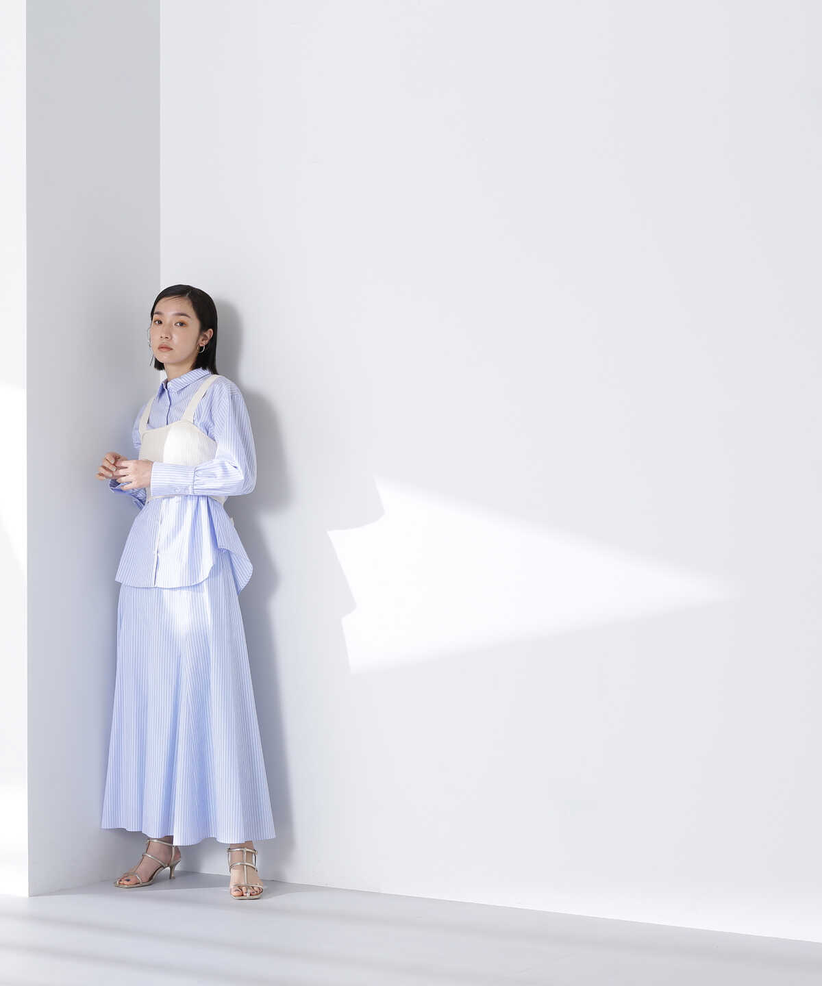 ストライプスカート