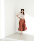 シャイニーシアーボイルスカート