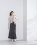 【LUMINE・LUCUA・bdONLINE限定】ジップマーメイドスカート