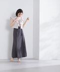 【LUMINE・LUCUA・bdONLINE限定】ジップマーメイドスカート