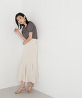 【美人百花6月号掲載】スリットマーメイドスカート