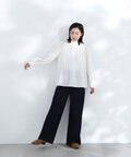 ストレートワイドデニムパンツ
