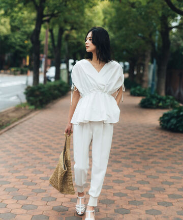 【Oggi5月号掲載】センターコバジョガーパンツ