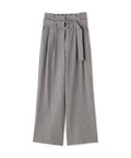 【先行予約7月中旬-下旬入荷予定】ハイウエストベルテッドパンツ