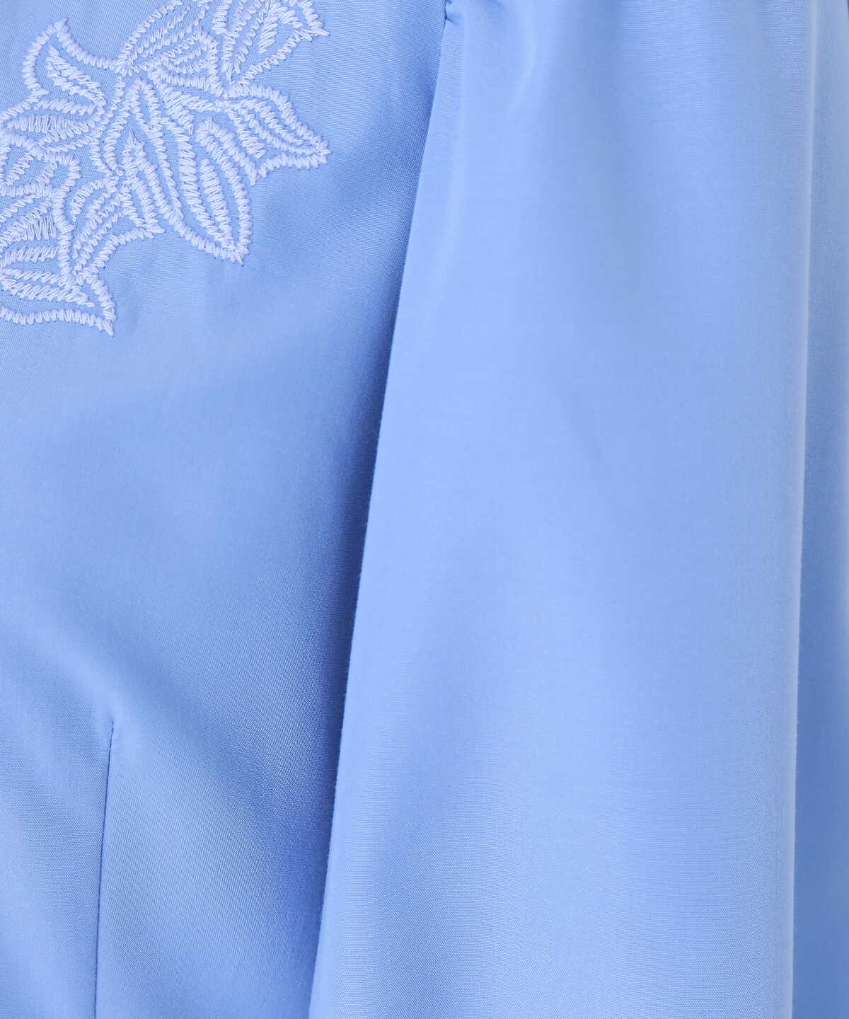 刺繍マーメイドワンピース