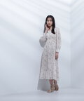 【美人百花4月号掲載】ウエストシャーリングプリーツワンピース