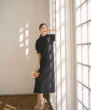 【bdONLINE限定色：ターコイズ】＜カルゼストレッチシリーズ＞ジャンスカ