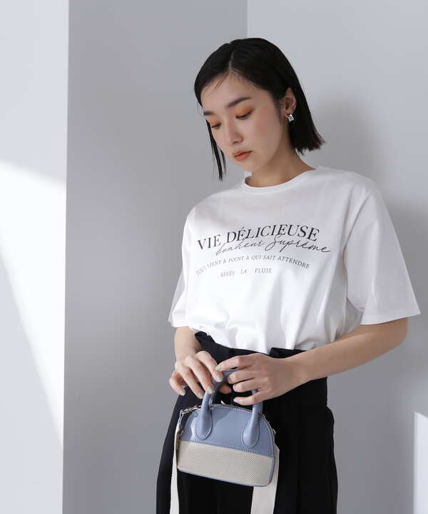 ミックスフォントロゴTシャツ（0173160411） NATURAL BEAUTY BASIC ナチュラルビューティーベーシック  【公式】通販