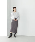 ネックタックブラウス