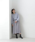 【美人百花12月号掲載】フィッシュテールサテンフレアスカート