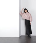 【SPRiNG11月号掲載】シンプルサテンナロースカート