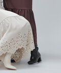 カットワークヘムマーメイドスカート