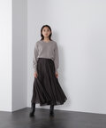 【美人百花10月号掲載】シャイニーシアーボイルスカート