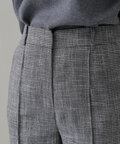 【Oggi掲載】チドリチェックスリットパンツ