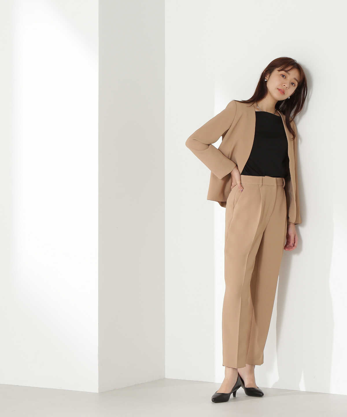 ZARA basic サイドライン セットアップ XS - その他