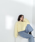【Oggi10月号掲載】ワイドストレートデニムパンツ