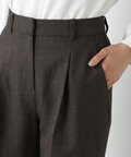 ＜シャークスキンセットアップシリーズ＞テーパードパンツ